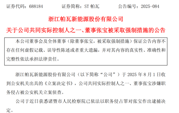 炒股配资资金 涉嫌侵占公司1.9亿元资金，张宝被批捕！他是大学博导，从教书到经商，成为上市公司董事长和实控人